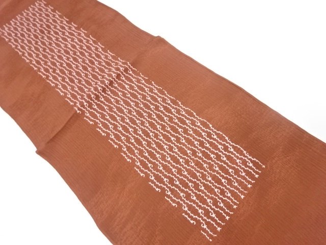 未使用品　正絹　帯揚げ